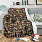 Leonberger Full Face Blanket