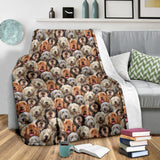 Otterhound Full Face Blanket