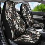 Tibetan Terrier Full Face Car Seat Covers