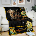 Yorkshire Terrier-A Dog Mom Blanket