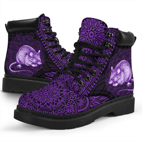 Rat Mandala All-Season Boots