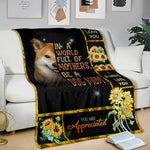 Shiba Inu-A Dog Mom Blanket