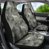 Rottweiler Camo Car Seat Covers