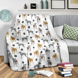 Greyhound Paw Blanket