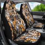 Saluki Full Face Car Seat Covers