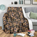 Bullmastiff Full Face Blanket