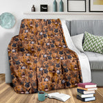 Rhodesian Ridgeback Full Face Blanket