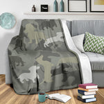 Dachshund Camo Blanket