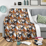 Basenji Full Face Blanket