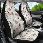 Bichon Frise Full Face Car Seat Covers