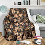 Tibetan Mastiff Full Face Blanket