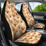 Pomeranian Full Face Car Seat Covers