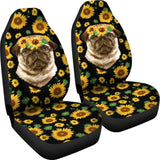 Pug Car Seat Covers