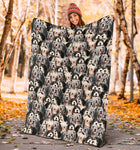 Polish Lowland Sheepdog Full Face Blanket