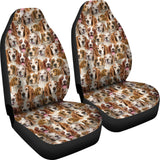 Welsh Springer Spaniel Full Face Car Seat Covers