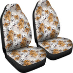 Japanese Spitz Full Face Car Seat Covers