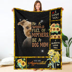 Yorkshire Terrier-A Dog Mom Blanket