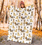 Cairn Terrier Paw Blanket