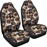 Pug Full Face Car Seat Covers