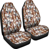 Ibizan Hound Full Face Car Seat Covers