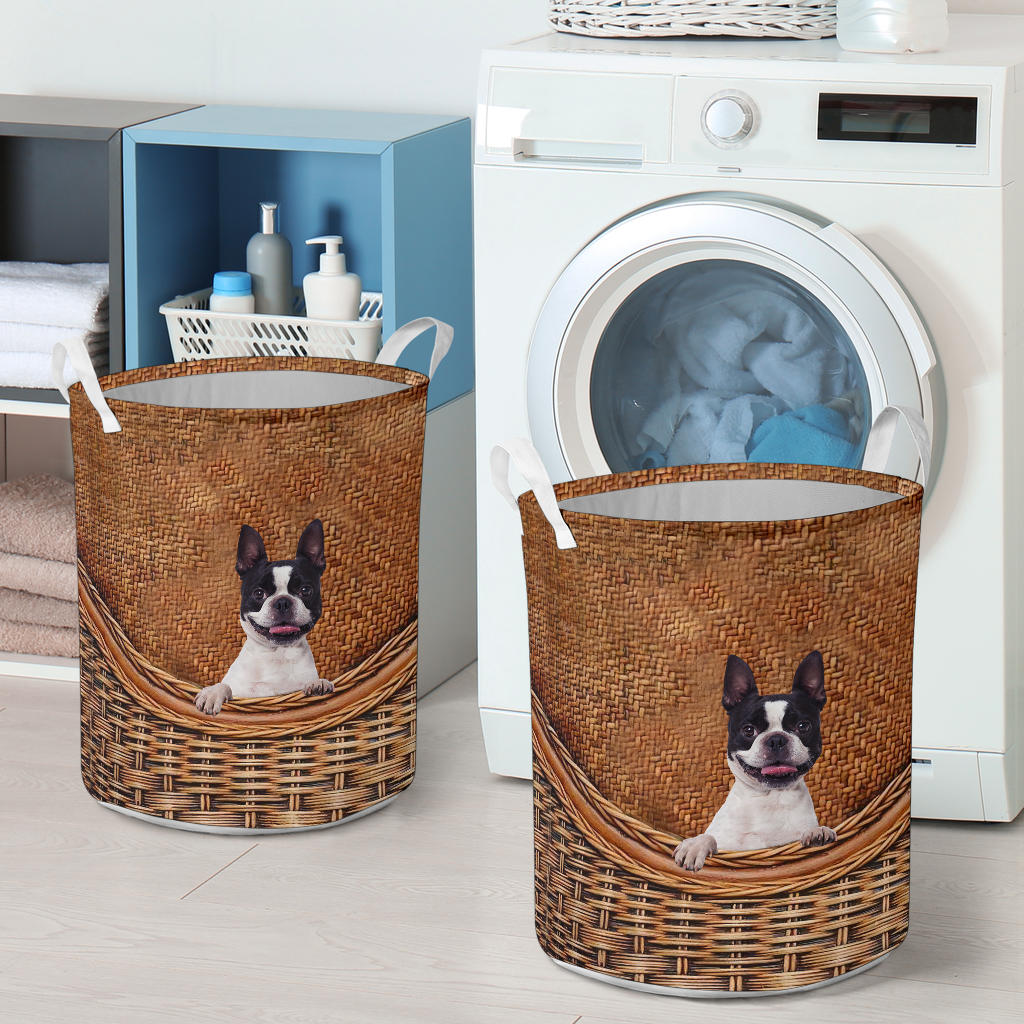 Boston Terrier - Rattan - LB