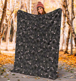 Curly Coated Retriever Full Face Blanket