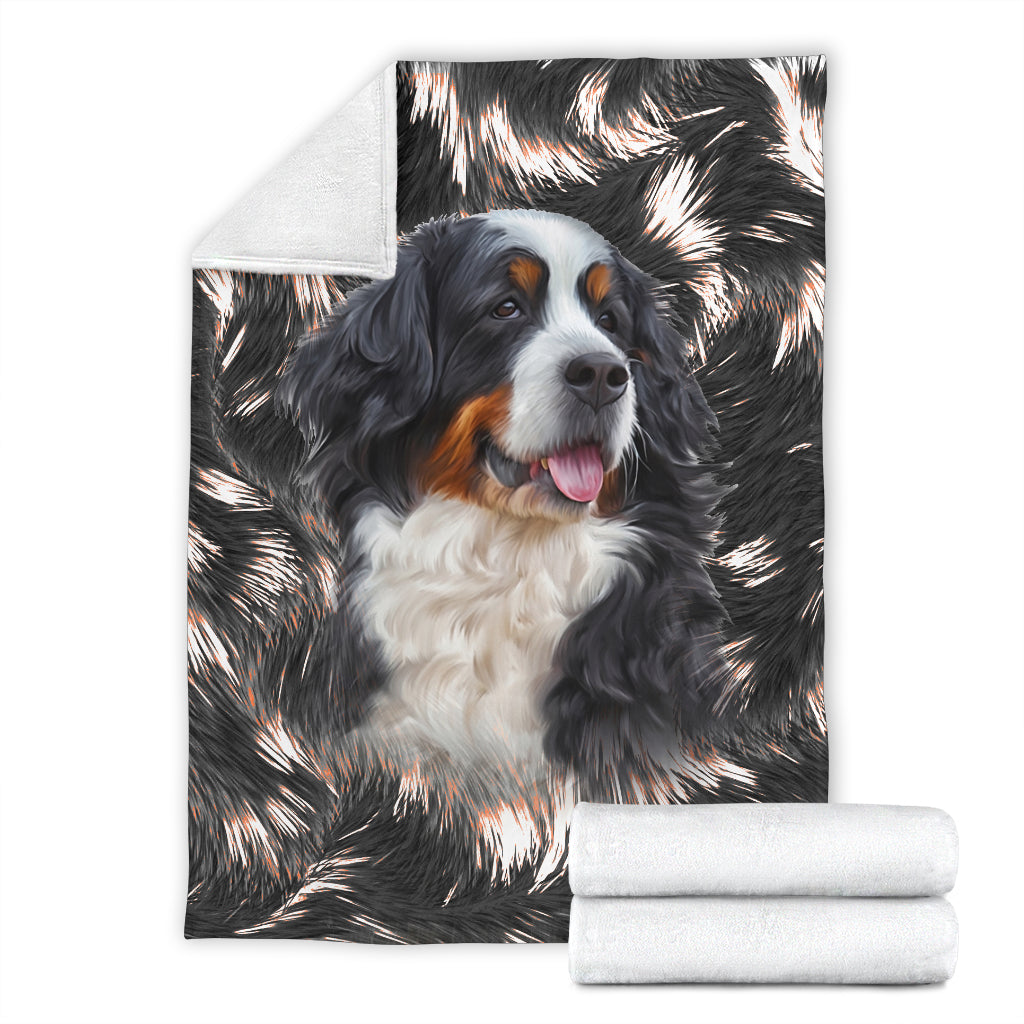 Bernese Mountain - Blanket - 1140