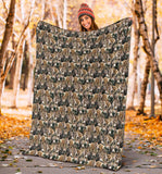 Donkey Full Face Blanket