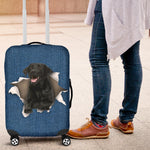 Labrador Retriever Torn Paper Luggage Covers