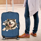 Alaskan Torn Paper Luggage Covers