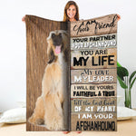 AfghanHound-Your Partner Blanket