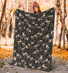 Portuguese Water Dog Full Face Blanket