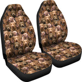 Chesapeake Bay Retriever Full Face Car Seat Covers