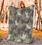 Papillon Camo Blanket