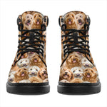 Goldendoodle Full Face All-Season Boots