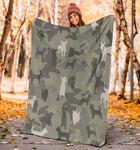 Portuguese Podengo Camo Blanket