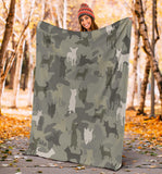 Portuguese Podengo Camo Blanket