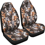 Italian Greyhound Full Face Car Seat Covers