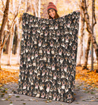 Greater Swiss Mountain Dog Full Face Blanket