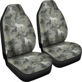 Rottweiler Camo Car Seat Covers