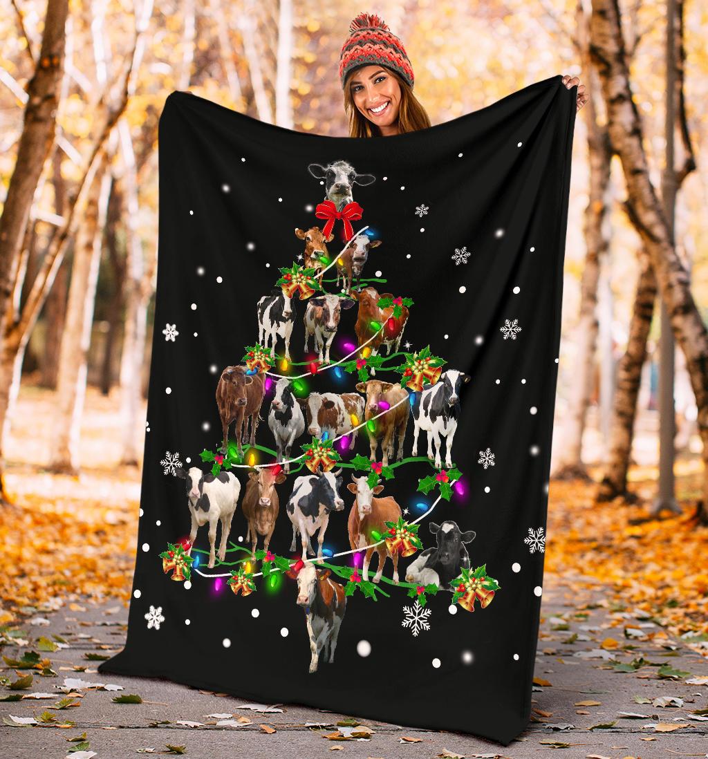 Cow Christmas Tree