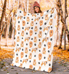 Chow Chow Paw Blanket