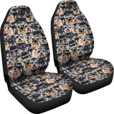 Schnauzer Full Face Car Seat Covers