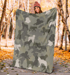 Lagotto Romagnolo Camo Blanket