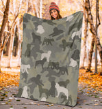 Lagotto Romagnolo Camo Blanket