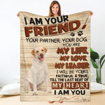 Labrador Retriever 2-My Love Blanket