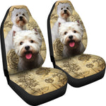 West Highland White Terrier - Car Seat Covers