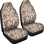 Icelandic Sheepdog Full Face Car Seat Covers