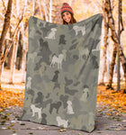 Schnoodle Camo Blanket