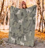 Schnoodle Camo Blanket